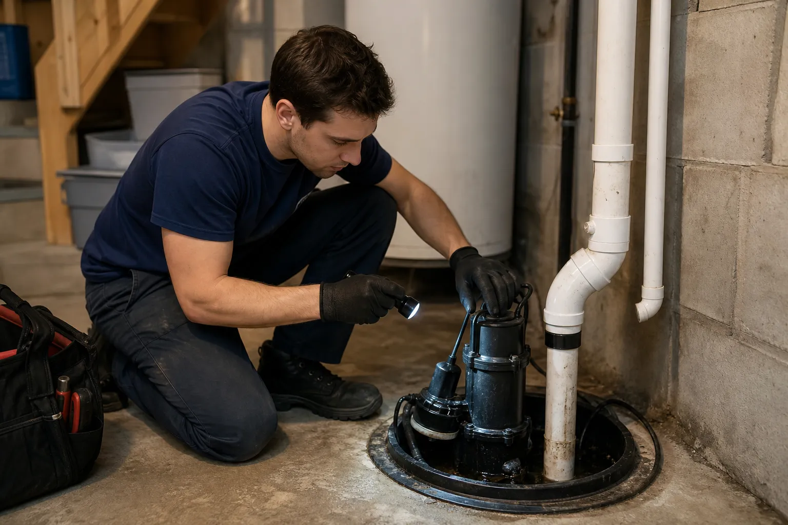 Sump pump maintenance