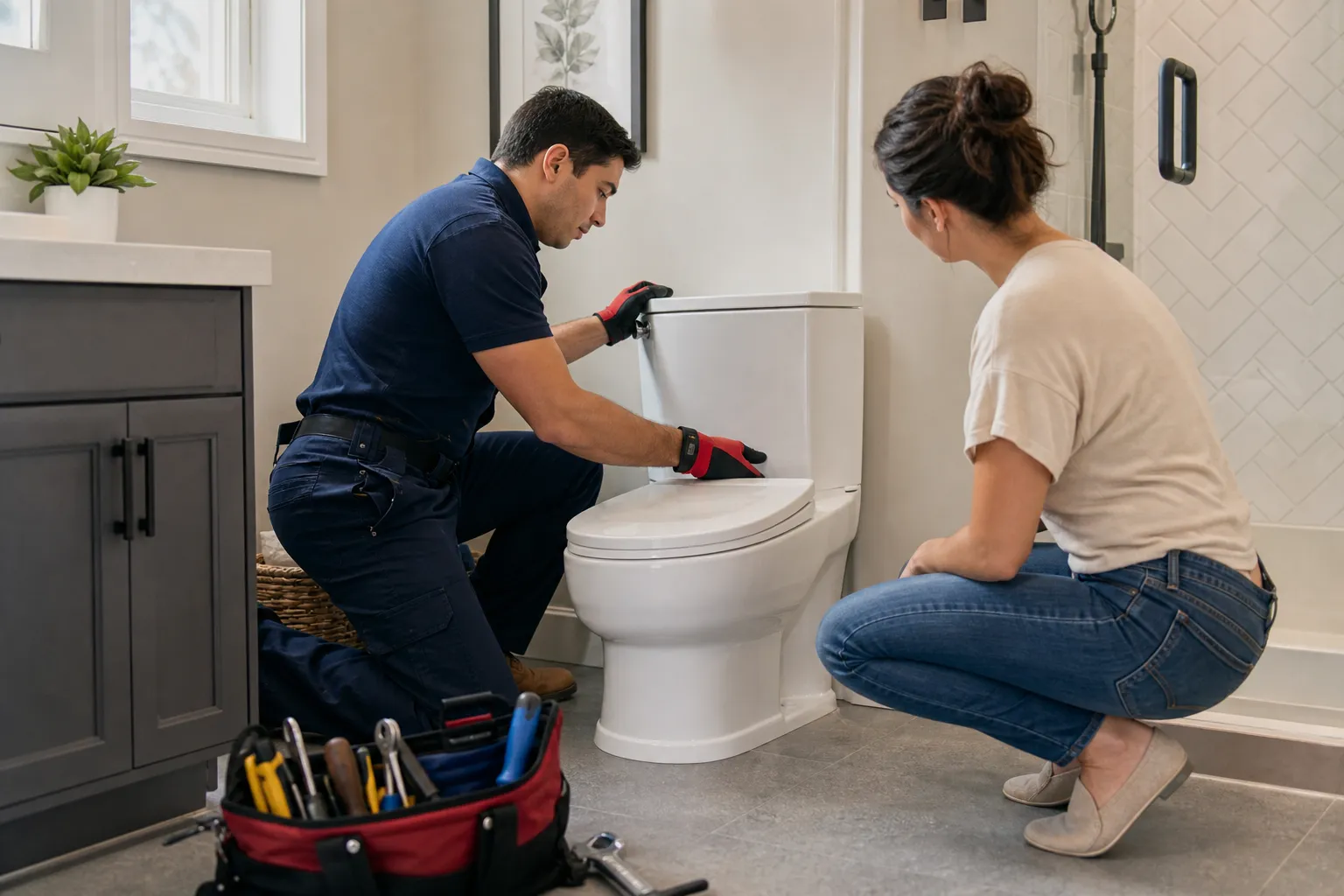 Install the right toilet without the hassle