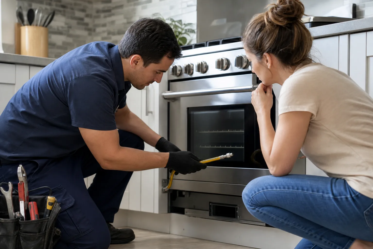 When your appliance has no gas