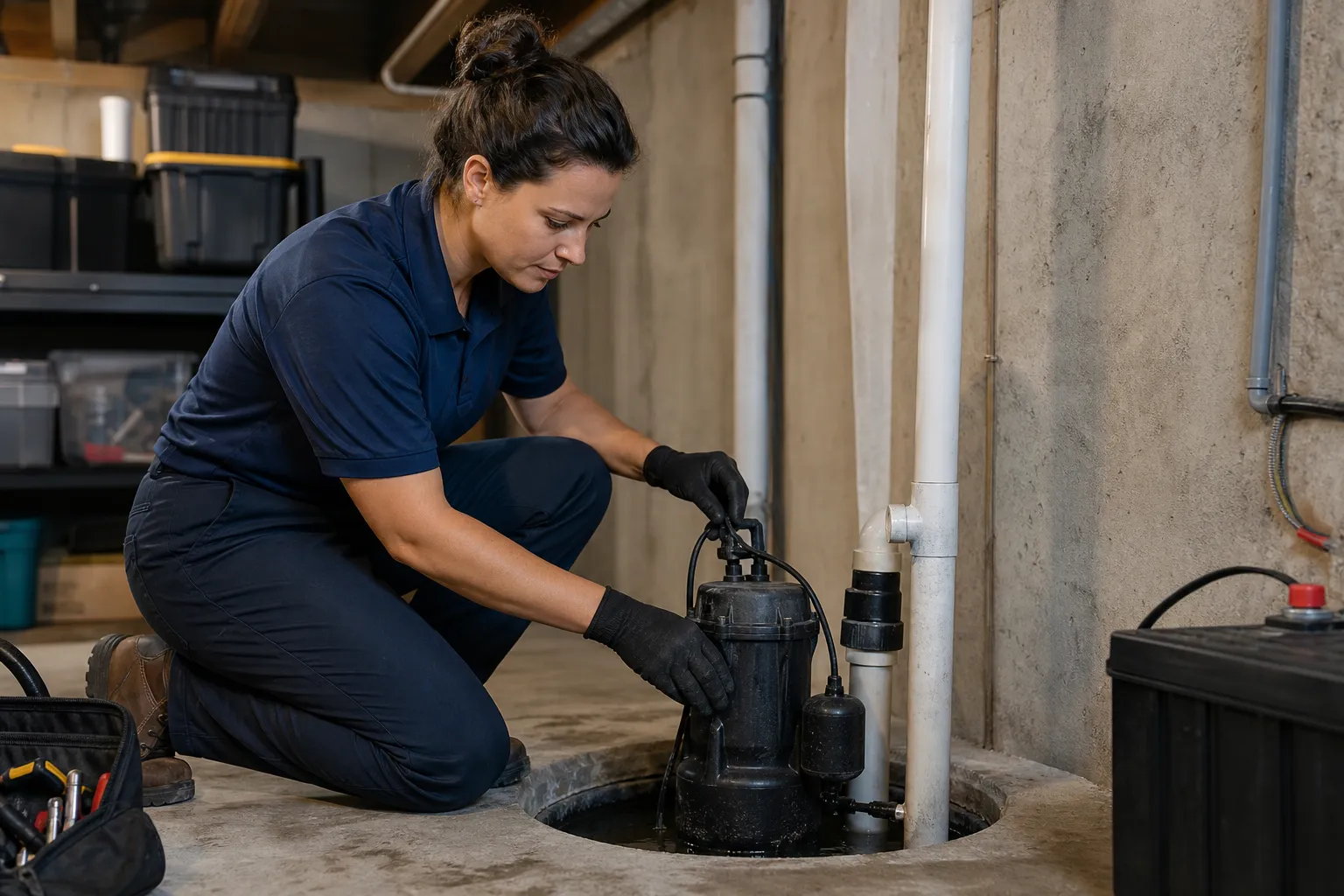 When your sump pump won’t start