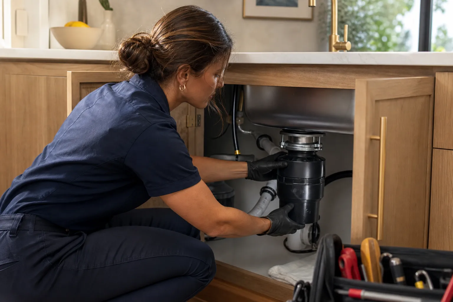 Clear help for a stuck disposal