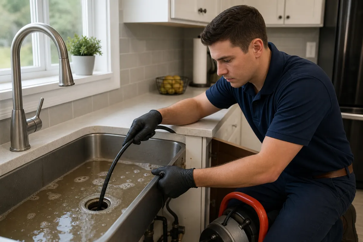 When drains stop working at home