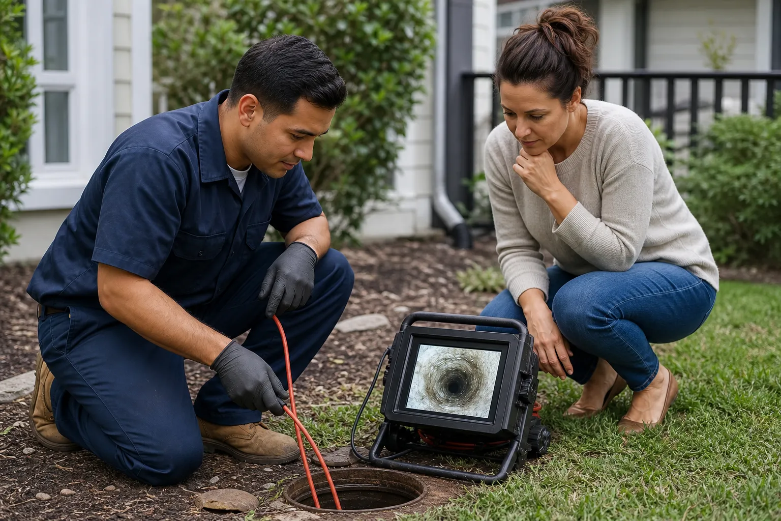 See what’s happening in your sewer line