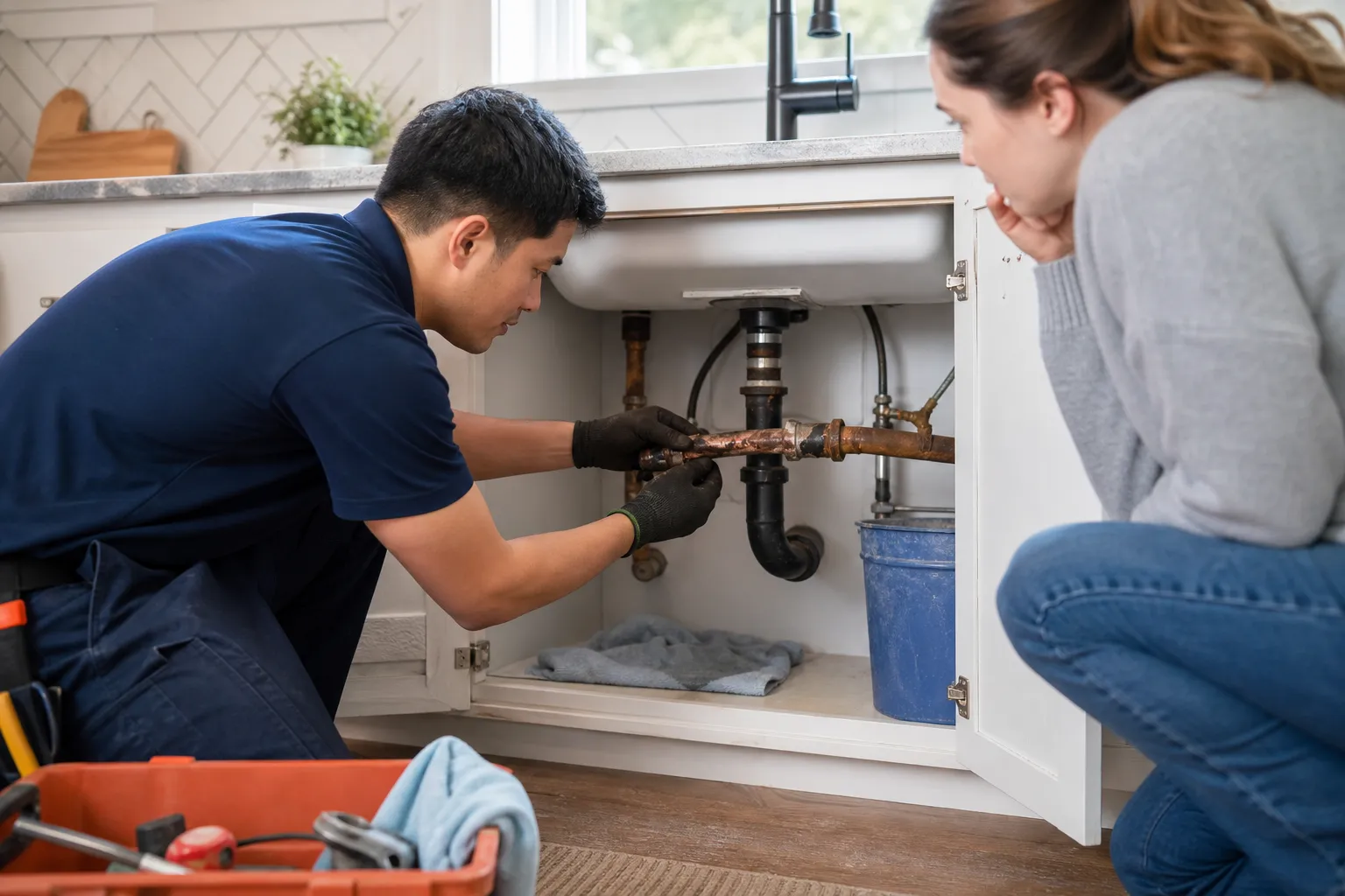 Replace corroded pipes before leaks spread
