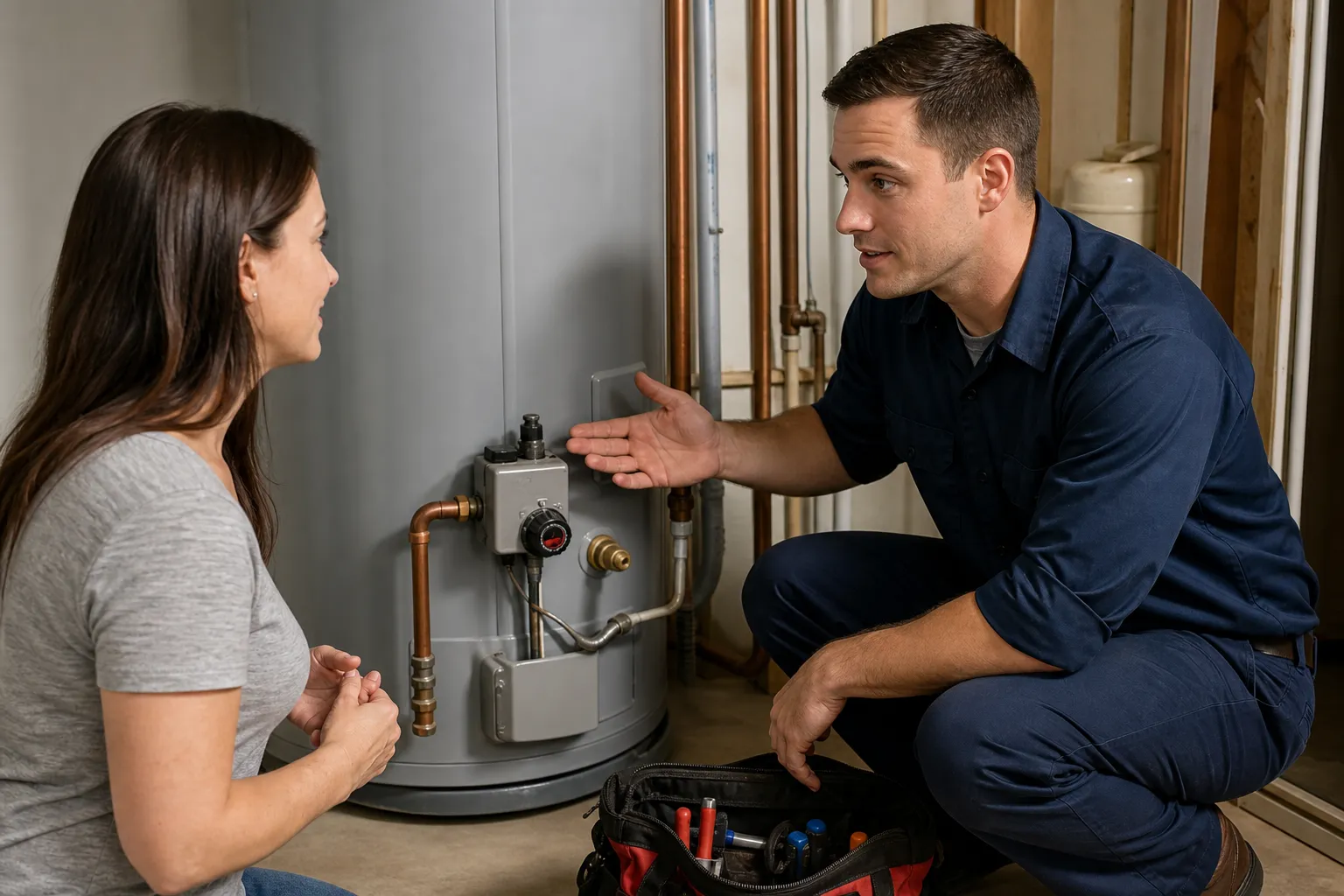Water heater repair