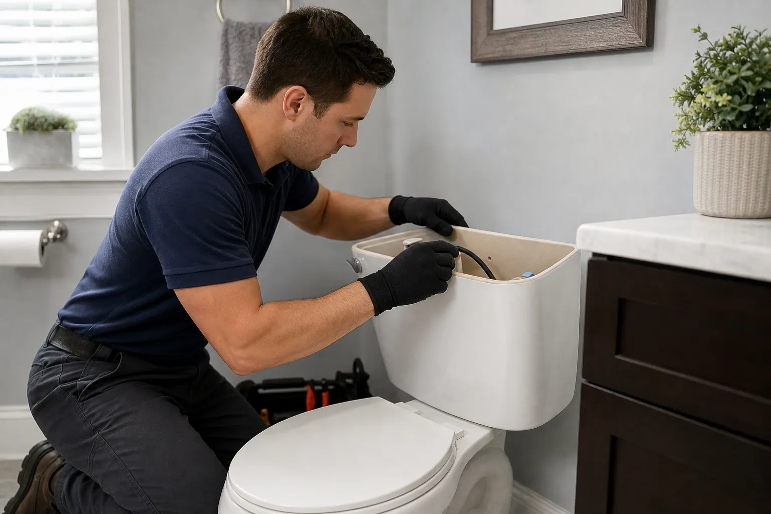 Toilet not flushing