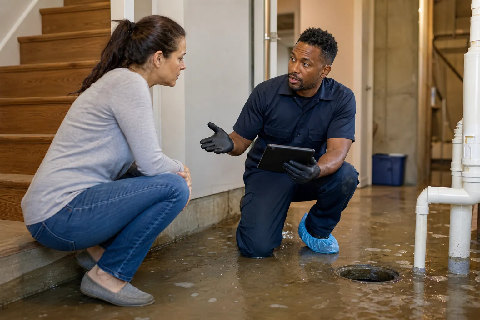 Sewer backup