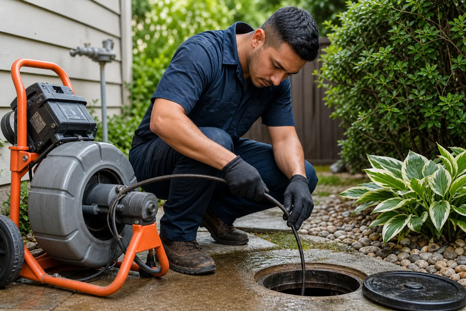 Clear roots from your sewer line