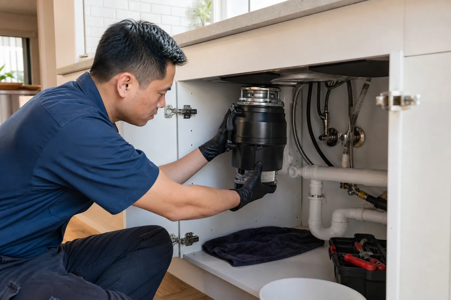 Replace a failing disposal