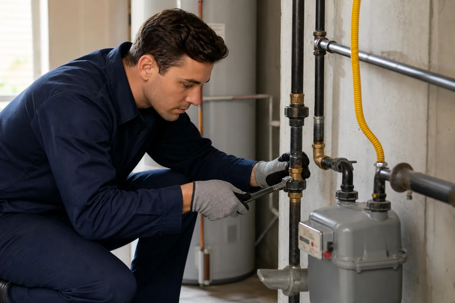 Gas line services