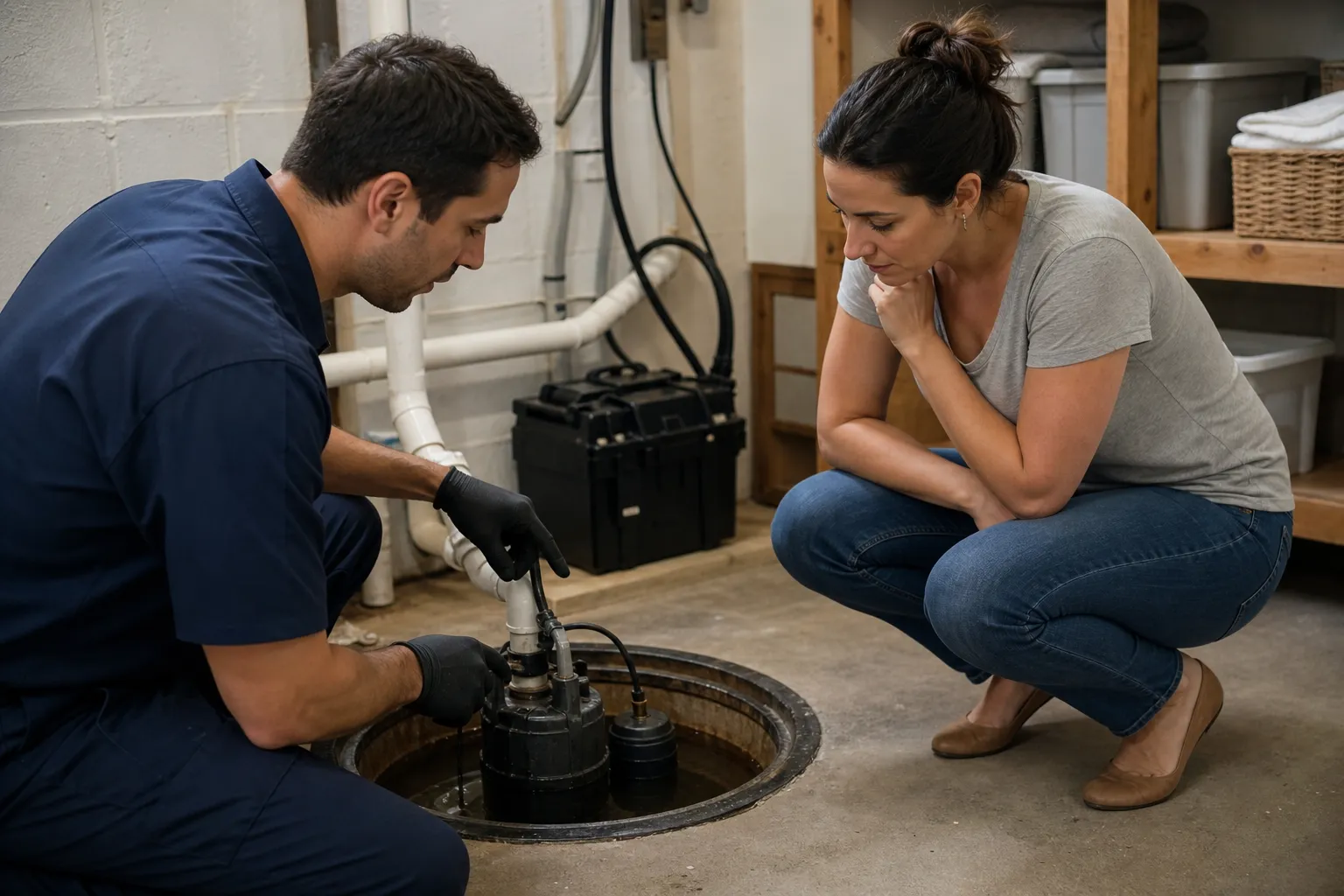 Stop a sump pump that won’t quit