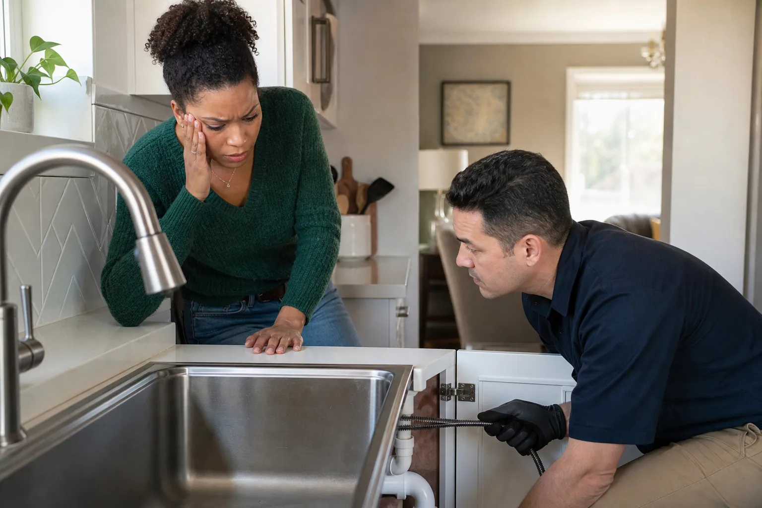 Stop the drain noise