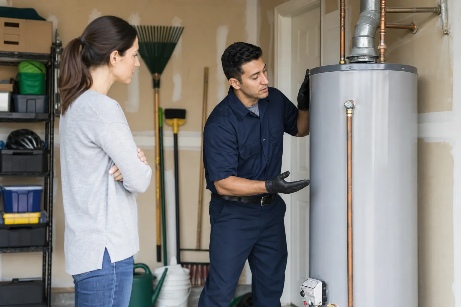Hot water back without the hassle