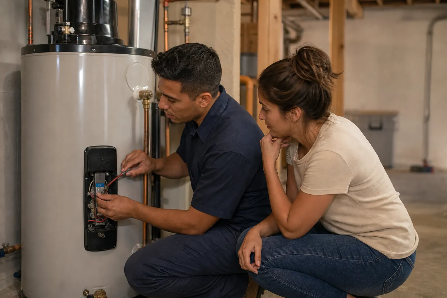 Get your A. O. Smith hot water back