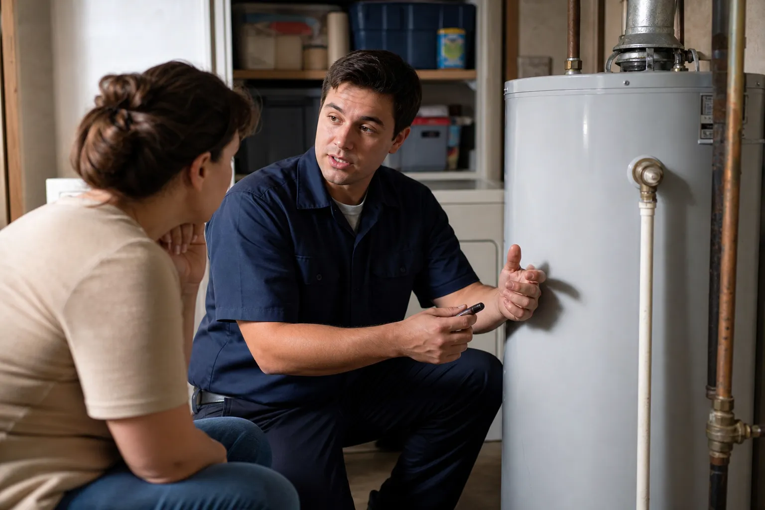 Aging water heater