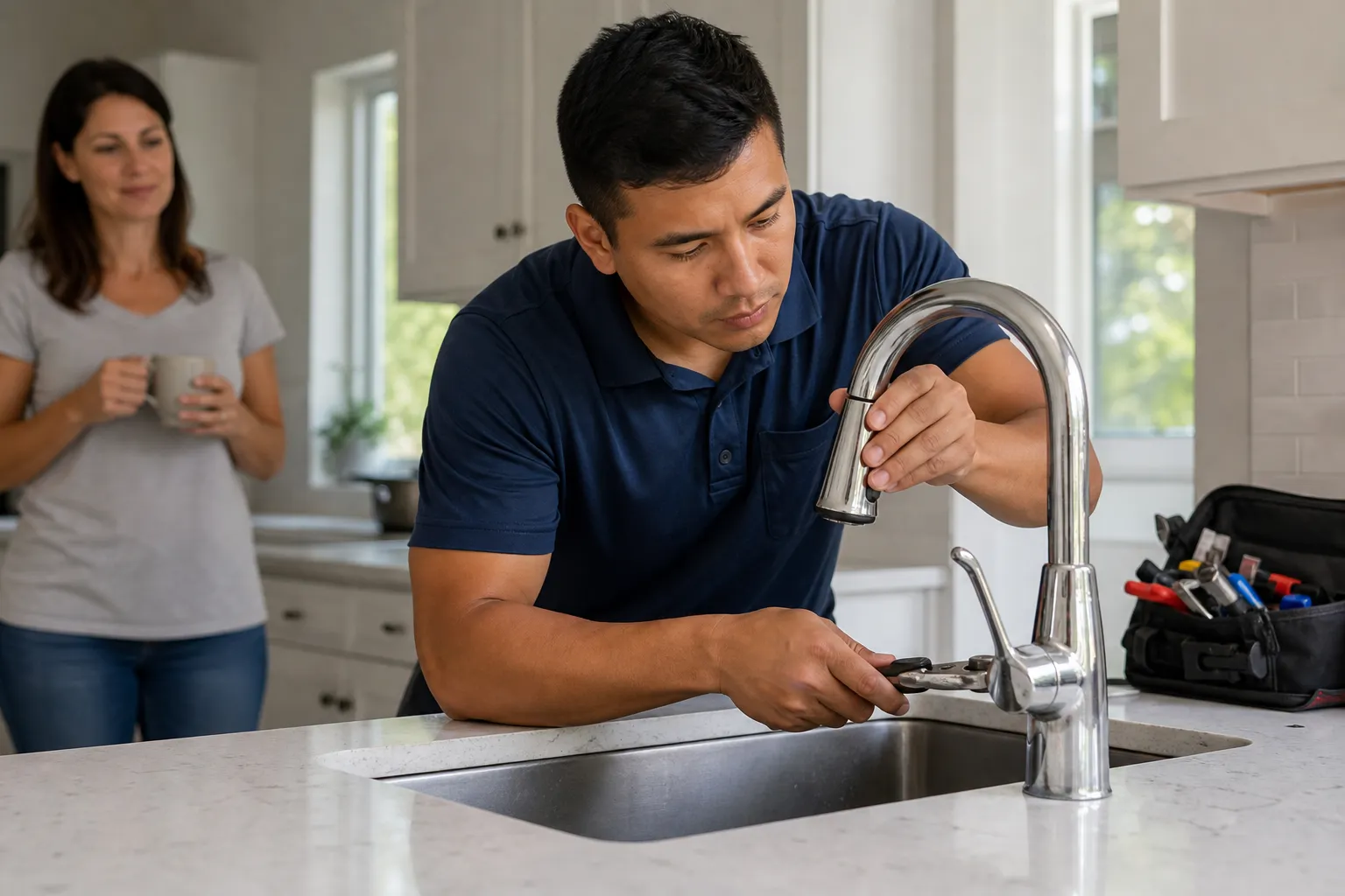 Delta faucet help that solves the issue