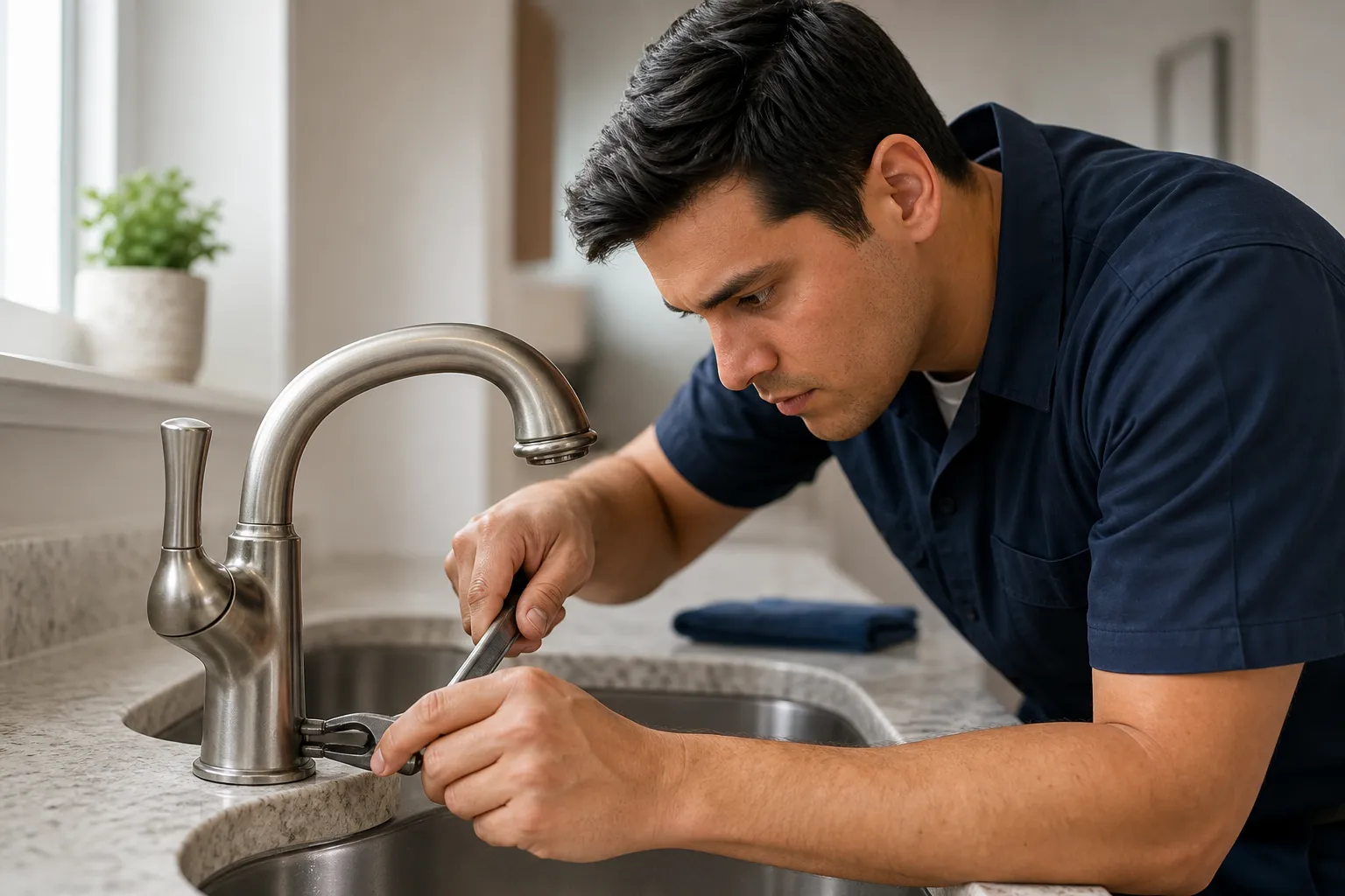 Fix a loose faucet before it gets worse