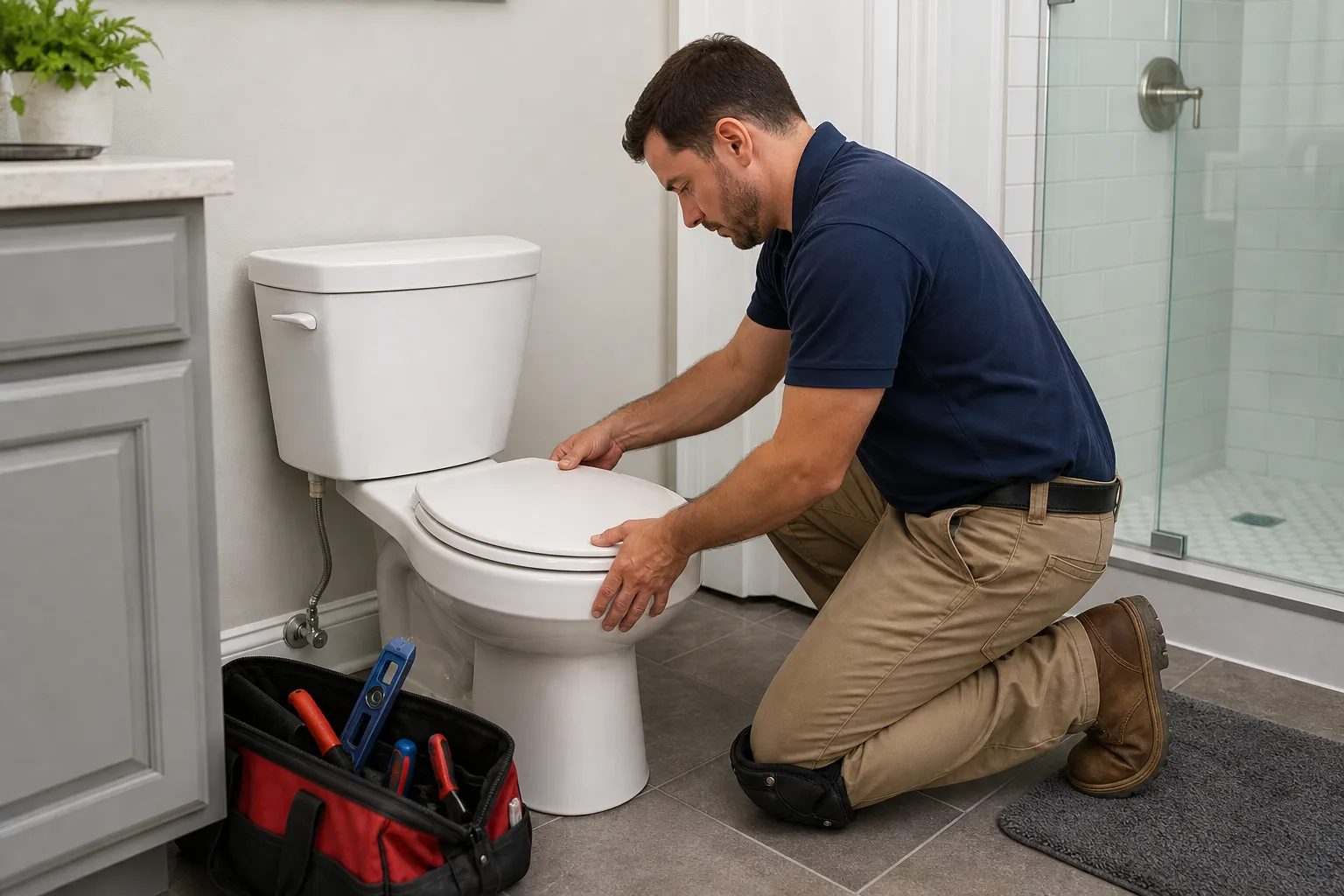 Toilet installation