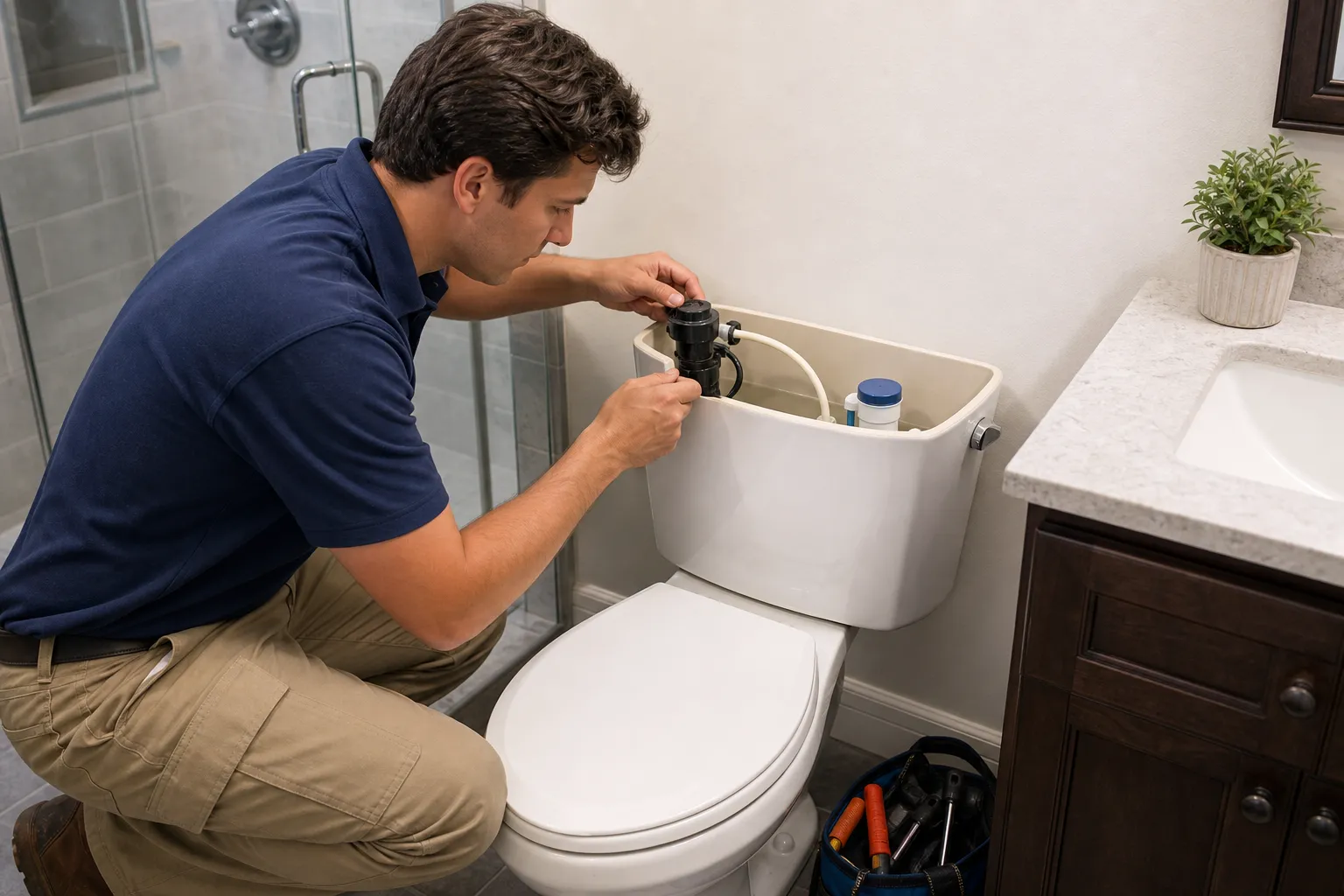 Fill valve replacement