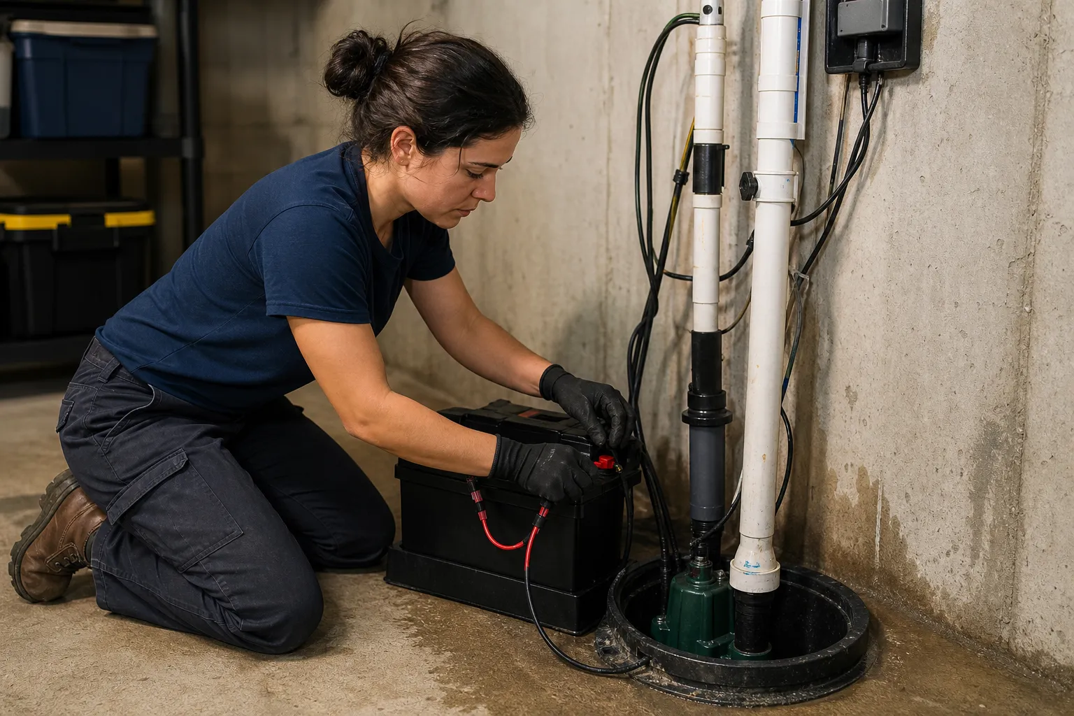 Backup power for your sump pump