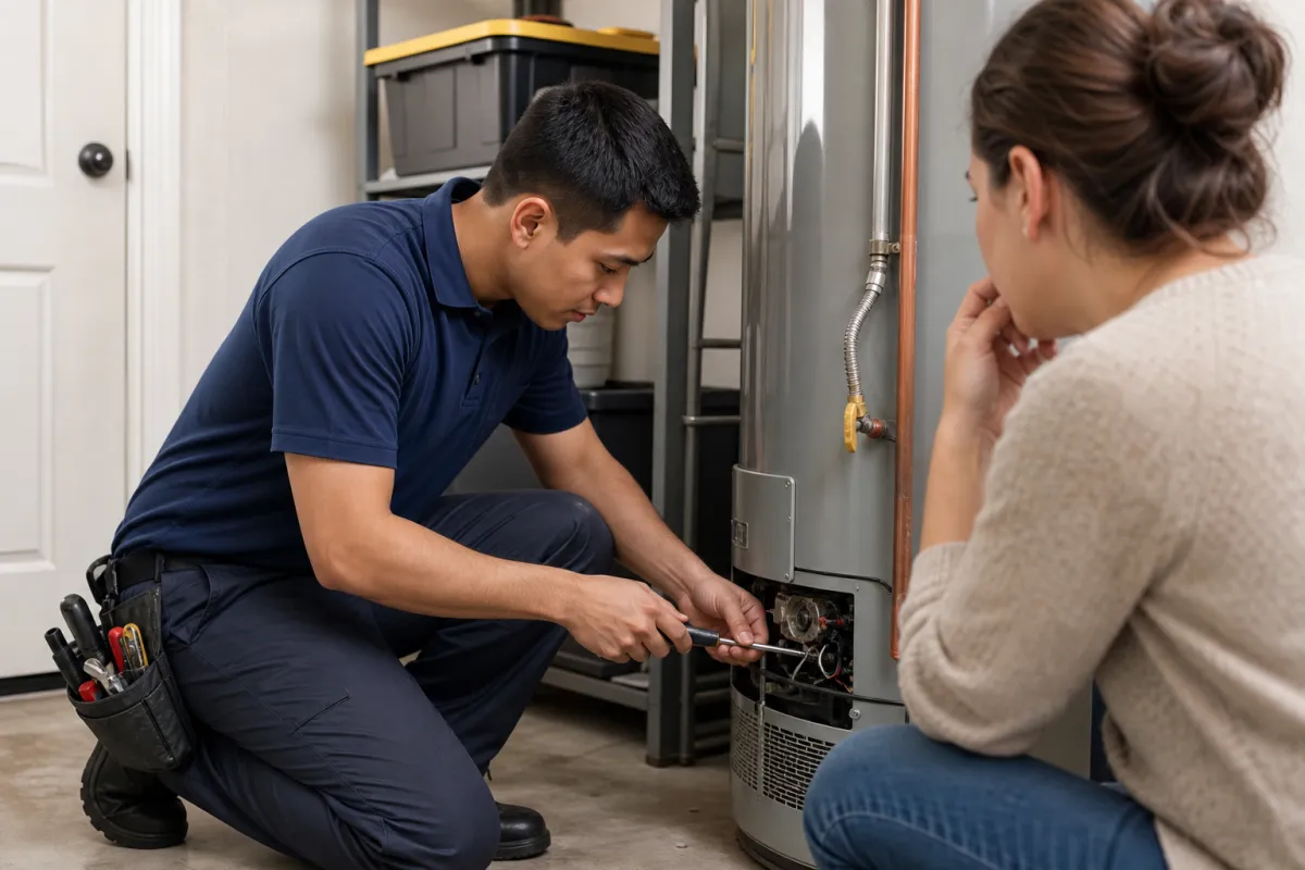 How water heater repair gets done