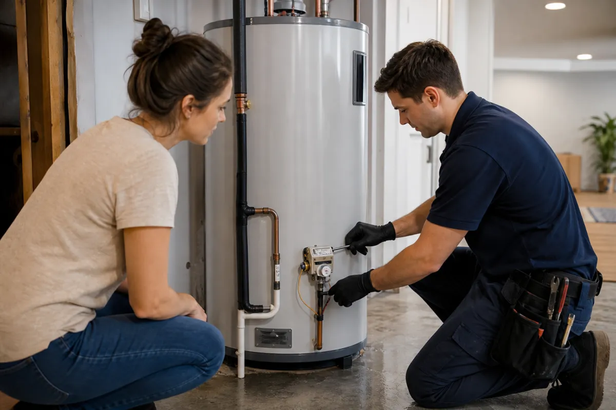 When hot water fails, repairs bring it back