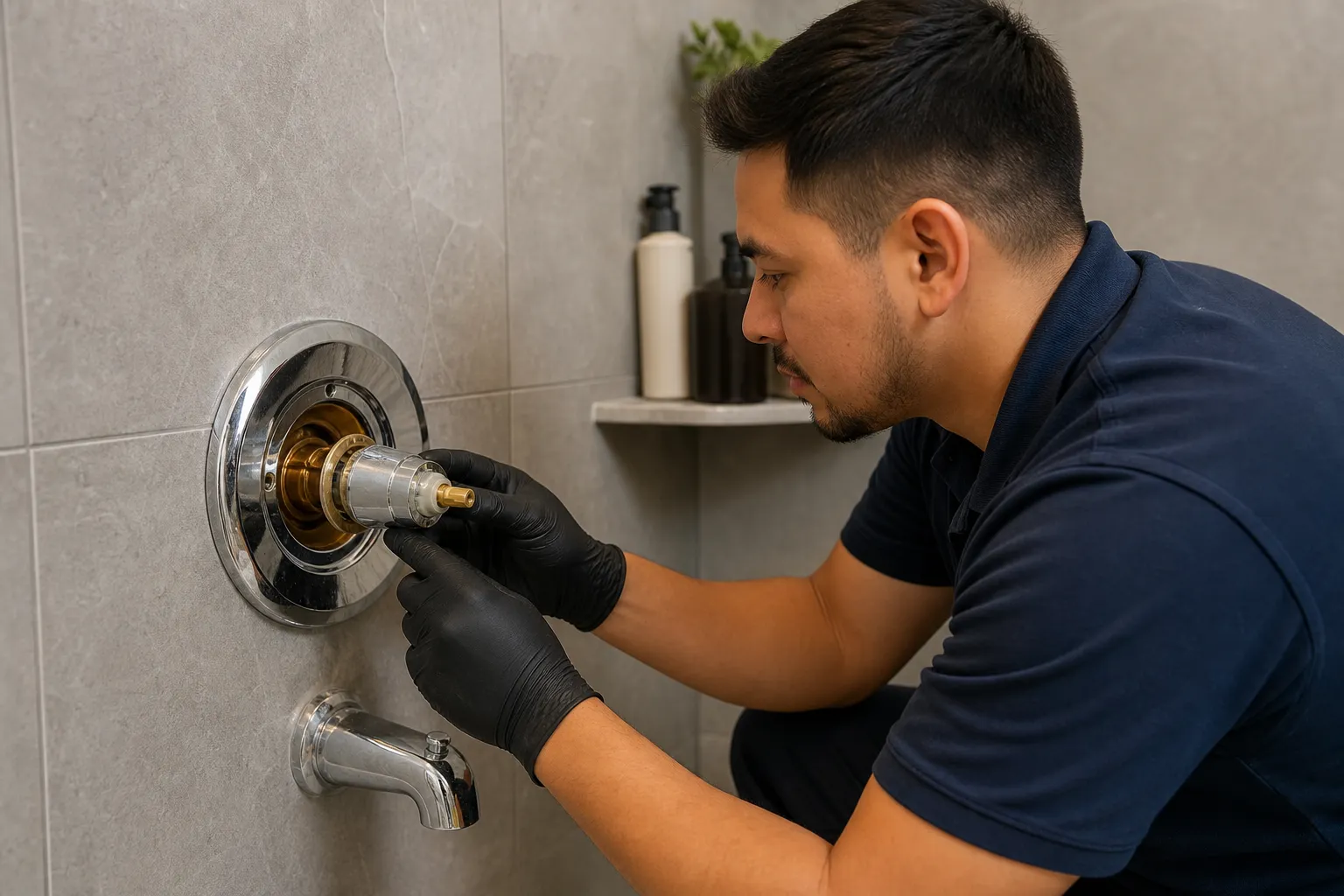 Shower valve repair