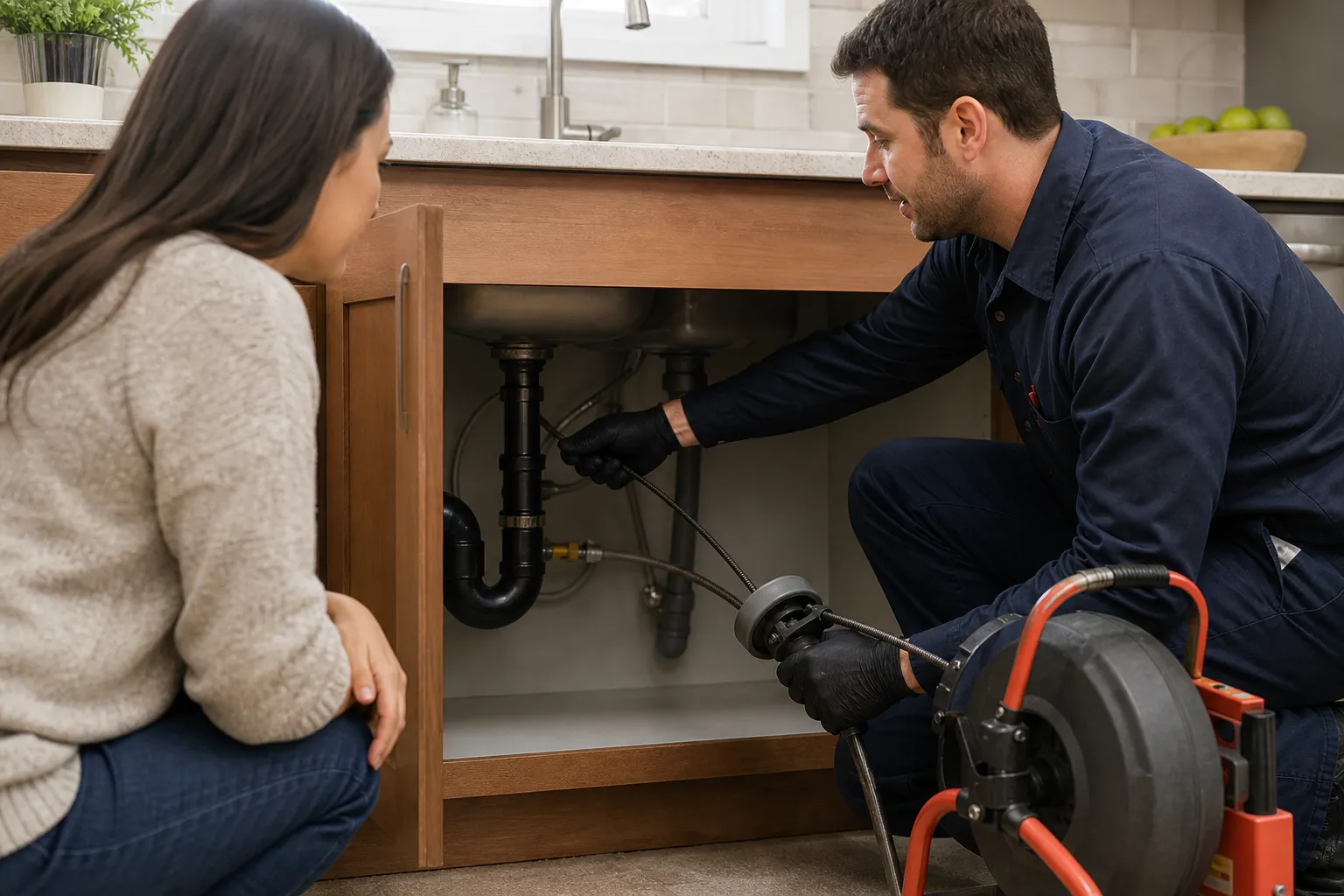 Help for a clogged drain