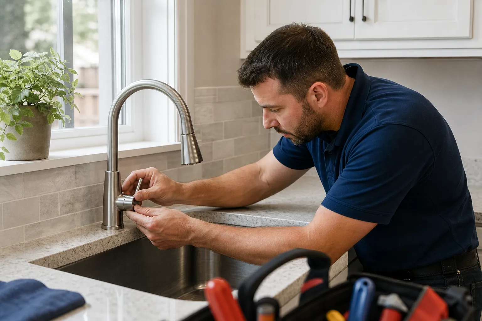 Install a faucet that works right