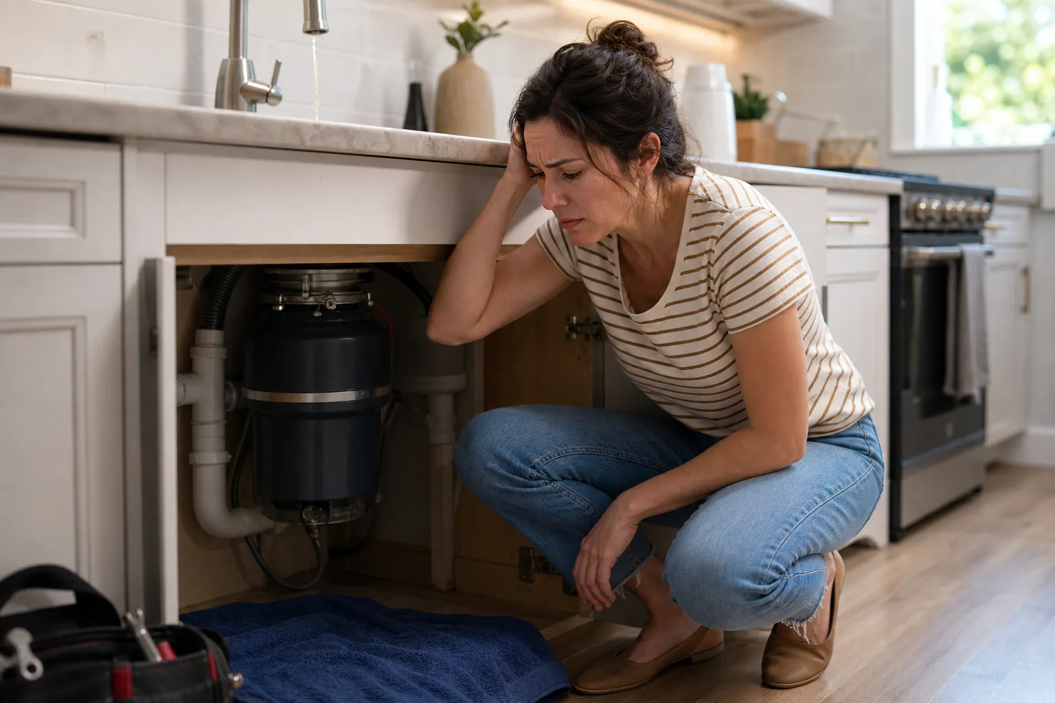 When your disposal only hums